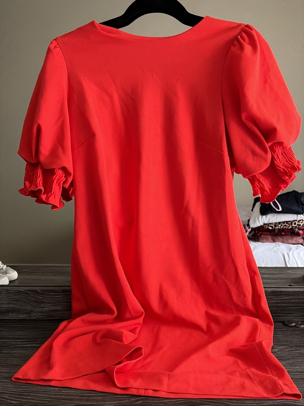 Orange Business Dress